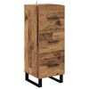 vidaXL Haut Armoire Bois Ancien 34,5 x 34 x 180 cm Bois d'ing&eacute;nierie