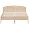 vidaXL Cadre de lit sans matelas 140x200 cm bois massif de pin