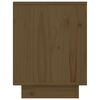 vidaXL Table de chevet Marron miel 40x30x40 cm Bois de pin solide