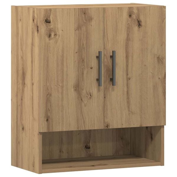 vidaXL Armoire murale chêne artisanal 60x31x70 cm bois d'ingénierie