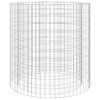 vidaXL Foyer en gabion &Oslash; 100 cm fer galvanis&eacute;
