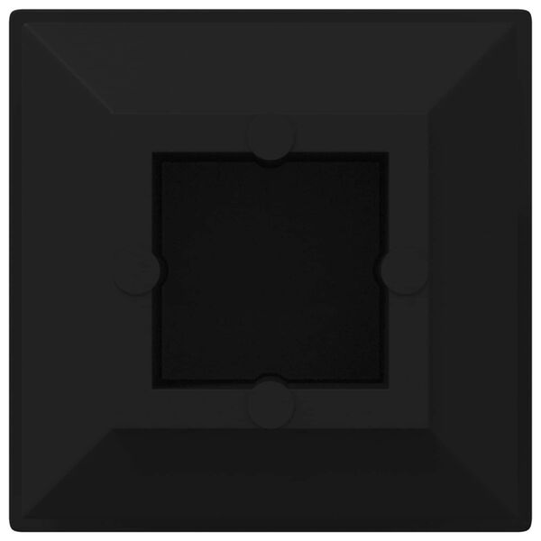 vidaXL Capuchons d'extr&eacute;mit&eacute; 10909 pcs Noir 15 x 15 x 15 mm PP