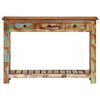 vidaXL Table console 110x30x76 cm Bois massif de récupération