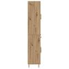 vidaXL Haut Armoire 2 pcs Ch&ecirc;ne artisanal Bois d'ing&eacute;nierie