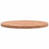 vidaXL Dessus de table &Oslash;80x4 cm rond bois massif de h&ecirc;tre