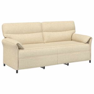 vidaXL Canap&eacute; 100% polyester, cadre en m&eacute;tal, MDF, Contreplaqu&eacute;