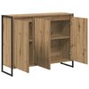 vidaXL Meuble d'appoint Ch&ecirc;ne artisan 96,5 x 30 x 75 cm