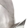vidaXL Casque de chevalier médiéval antique pour GN Argenté Acier
