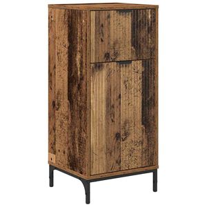 vidaXL Cabinet de salle de bain Bois Ancien 39,5 x 36 x 88 cm