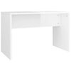 vidaXL Ensemble de coiffeuse Blanc brillant 86,5x35x136 cm