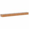 vidaXL Jardini&egrave;re sur&eacute;lev&eacute;e Marron Clair 600 x 80 x 45 cm