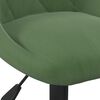 vidaXL Tabourets de bar lot de 2 vert fonc&eacute; velours