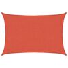 vidaXL Voile d'ombrage 160 g/m&sup2; Terre cuite 2x3 m PEHD