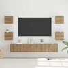 vidaXL Ensemble meuble TV 7 pcs Ch&ecirc;ne artisanal Bois d'ing&eacute;nierie
