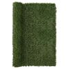 vidaXL Cl&ocirc;ture Artificielle Vert clair 1,5 x 5 m PVC et Acier