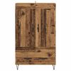 vidaXL Haut Armoire Bois Ancien 69,5 x 31 x 115 cm Bois d'ing&eacute;nierie