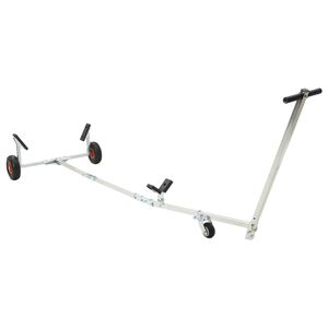 vidaXL Remorque de bateau r&eacute;glable avec pneus pneumatiques 200 kg Load