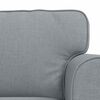 vidaXL Canap&eacute; 2 pcs Gris clair 175 x 82 x 80 cm tissu