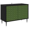 vidaXL Meuble TV GELEEN 69 x 33 x 50,5 cm Ch&ecirc;ne noir Bois d'ing&eacute;nierie