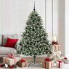 vidaXL Sapin de Noël artificiel avec 300 LED Vert 126 x 126 x 180 cm