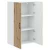 vidaXL Armoire de cuisine avec porte Ch&ecirc;ne artisanal 60 x 31 x 100 cm
