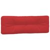 vidaXL Coussins de palette lot de 3 rouge tissu