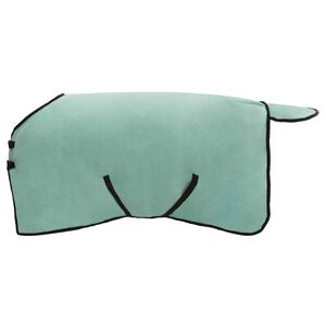 vidaXL Couverture &Eacute;quine Vert sp&eacute;cial 75 cm Fleece en polyester