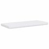 vidaXL Matelas en mousse blanc 80x210 cm 7 zones dureté 20 ILD