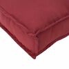 vidaXL Coussin Bordeaux 70 x 40 x 12 cm Tissu Oxford
