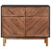 vidaXL Buffet 90x33,5x75 cm Bois d'acacia solide et MDF