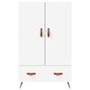 vidaXL Buffet haut blanc 69,5x31x115 cm bois d'ingénierie