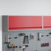 vidaXL Cabinet à Outils avec stockage Rouge et gris 100 x 25 x 35 cm