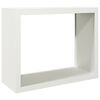 vidaXL Portant de bois de chauffage blanc 100x40x80 cm acier