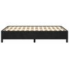 vidaXL Cadre de lit sans matelas noir 120x200 cm velours
