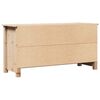 vidaXL Meuble TV 103x36,5x52 cm Bois de pin massif