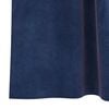 vidaXL Rideaux occultants 2 pcs Bleu fonc&eacute; 140 x 175 cm Velours
