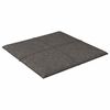 vidaXL Panneaux muraux 12 pcs Gris fonc&eacute; 30x30 cm Tissu 1,08 m&sup2;