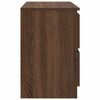 vidaXL Meuble TV ch&ecirc;ne marron 80x35x54 cm bois d'ing&eacute;nierie