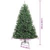 vidaXL Sapin de No&euml;l Artificiel &agrave; Branches Articul&eacute;es Vert 240 cm