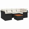 vidaXL Ensemble de canap&eacute; de jardin 7 pc 6-Nombre de places