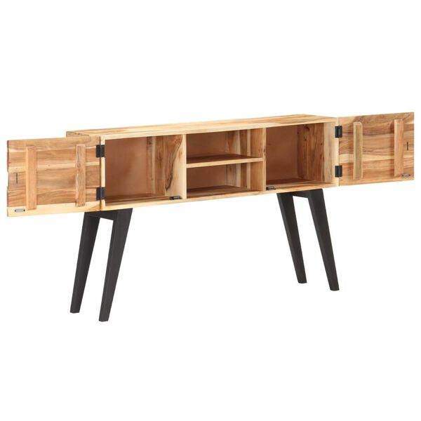 vidaXL Buffet 120x30x75 cm Bois d'acacia solide