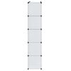vidaXL Armoire modulaire 14 compartiments blanc 37 x 146 x 180,5 cm