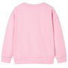 Sweatshirt pour enfants rose 92