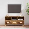 vidaXL Meuble TV Bois ancien 102 x 36 x 50 cm Bois d'ing&eacute;nierie