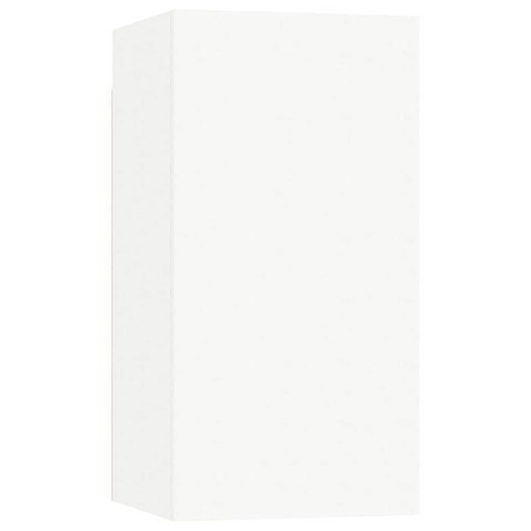 vidaXL Meuble TV Blanc 30,5x30x60 cm Bois d&rsquo;ing&eacute;nierie