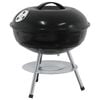 vidaXL Grill charbon Noir 36,5 x 36,5 x 40 cm