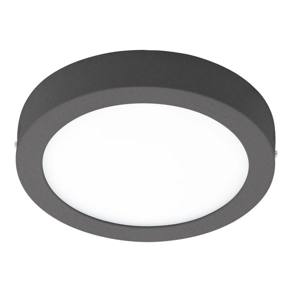 EGLO Applique/plafonnier LED d'extérieur Agrolis-C 16,5 W Rond Noir