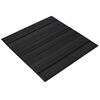 vidaXL Carreau de tapis Rayures Gris Clair 50 x 50 cm 4 pc