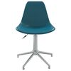 vidaXL Chaise de bureau pivotante Turquoise PP