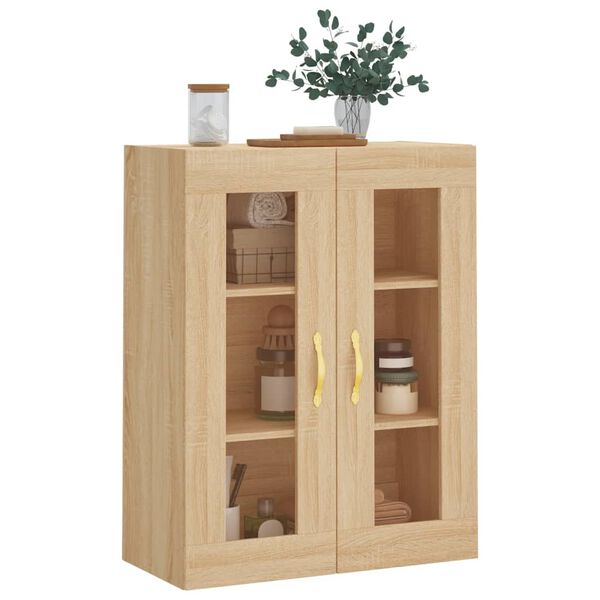 vidaXL Armoire murale chêne sonoma 69,5x34x90 cm